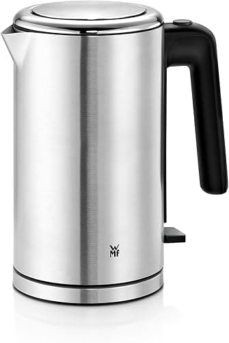 WMF Lono Bouilloire Électrique, 2400 W, Grande Capacité de 1,6 L, Design intemporel inox, Cromargan haute qualité, Montée en température rapide 0413130011