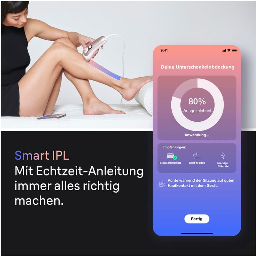 Braun Smart IPL Skin i·Expert, Hair Removal for Home, Free App, Storage Bag, Venus Razor, 3 Attachments, PL7249 - 3