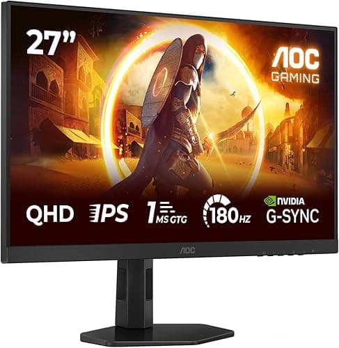 AOC Gaming Moniteur Q27G4XD 27 Pouce 180Hz Fast IPS Dalle…