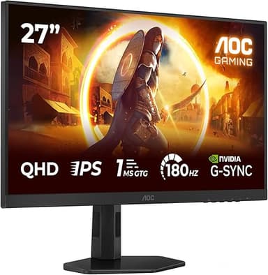 AOC Gaming Moniteur Q27G4XD 27 Pouce 180Hz Fast IPS Dalle…