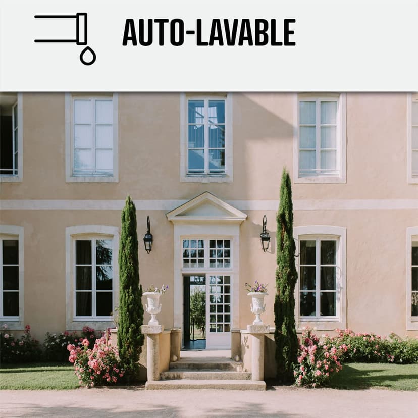 Siloxane facade paint, water resistant – durable up to 15 years – renovation facade, polishing wall – Arcafacade Siloxane – white (Ral 9003) – 10 l (+ or 60 m2 in 1 layer) – Arcane Industry - 4