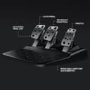 Logitech G G29 Driving Force Racing Wheel and Floor Pedals, Real Force Feedback, Stainless Steel Paddle Shifters, Steering Wheel Cover for PS5, PS4, PC, Mac - Black - 7