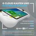 Logitech G CLOUD Console Portable, Système de Jeu Portable Longue Autonomie, Écran tactile 1080P de 18 cm, Design Léger, Xbox Cloud Gaming, NVIDIA GeForce NOW, Google Play - Blanc - 2