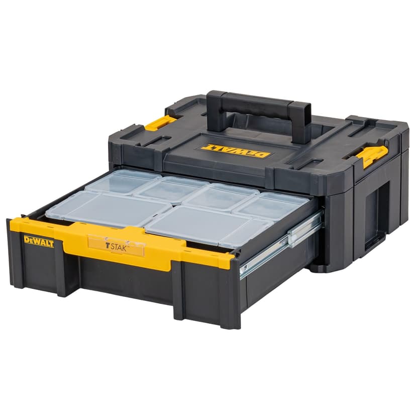 DEWALT DWST1-70705 T-Stak III Tool Storage Box with Drawer, Yellow/Black, 17.6 cm*44.0 cm*31.4 cm - 3