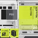 msi MAG PANO 100L PZ White - Premium Mid-Tower Gaming PC Case - Tempered Glass Side Panel - Liquid Cooling Support up to 360mm Radiator - White Color Case - 3