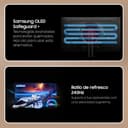 Samsung Écran PC Gaming Odyssey OLED G8-G81SF, Taille 32'', Résolution 4K (3840x2160), 240Hz, 0,03ms, 2xHDMI, DP, Ajustable en Hauteur, Orientable, Pivotable, Inclinable, LS32FG816SUXEN - 3