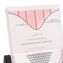 CHEOTIME Galton Board, Probability Demonstrator Effective Statistical Law Experiment Model Dalton Board Physics Lab Teaching Tool with 2800 Metal Beads - 9