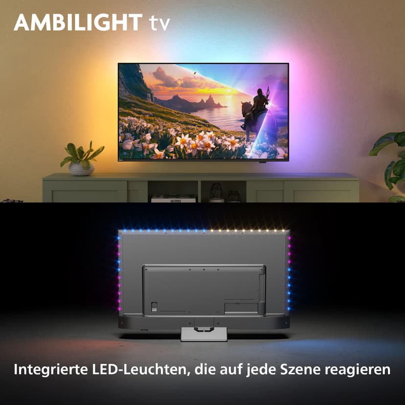 Philips 43PUS8600/12 QLED 109,2 cm (43 Zoll) Fernseher 4K Ultra HD VESA 100 x 200 mm Schwarz (43PUS8600/12) - 2