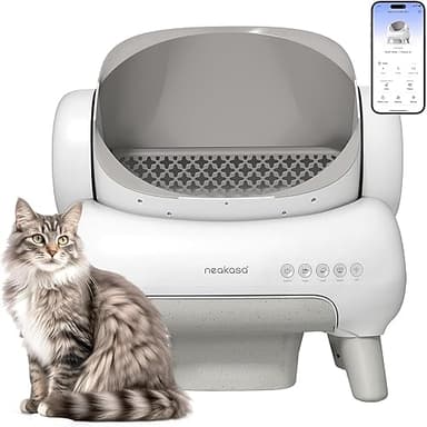 Neakasa M1 Plus Lite Self-Cleaning Cat Litter Tray, Open …