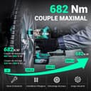 DCA 20V Brushless Impact Wrench ADPB520 - 3