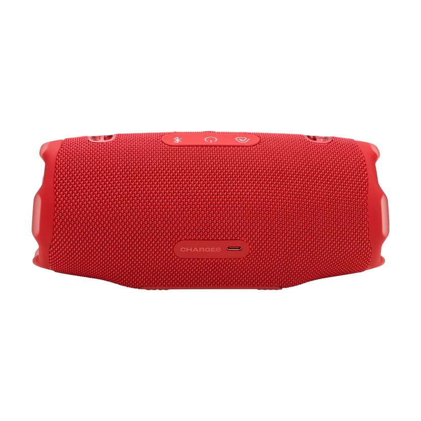 JBL Charge 6, Wireless Portable Bluetooth Speaker, 28 Hours of Playtime, IP68 Waterproof, Dustproof and Drop-Proof, Pro Sound with AI Sound Boost, Auracast Multi-Speaker Connection, Red - 2