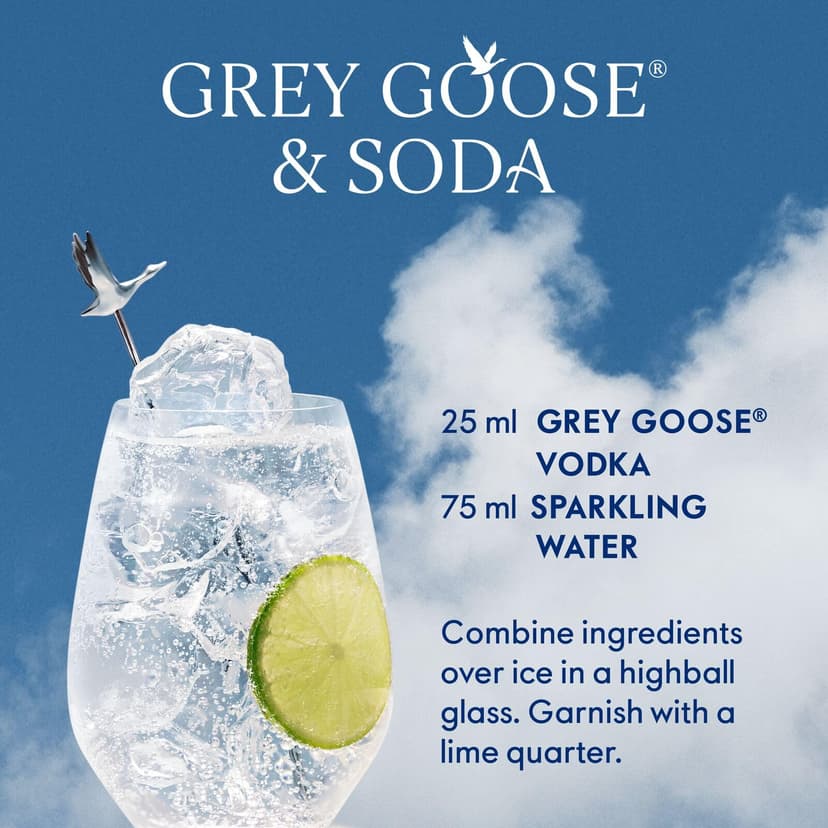 GREY GOOSE Premium French Vodka, 40% ABV, 150cl / 1.5L, Made in France using natural ingredients - 4