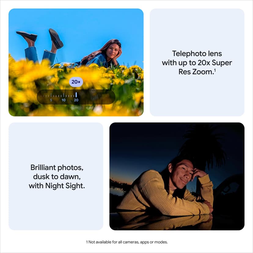 Google Pixel 10 - Unlocked Android Smartphone with Gemini, Advanced Triple Rear Camera, 24+ Hour Battery and 6.3" Actua Display - Indigo, 128GB - 3