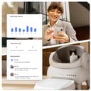 Neakasa M1 Plus Lite Self-Cleaning Cat Litter Tray, Open Top Automatic Litter Box with Large Capacity & App Control, Odour-Free Design for Busy Owners & Multi-Cat Homes, Ideal for Travel - 8