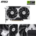 MSI GeForce RTX 5050 8G VENTUS 2X OC Graphics Card - RTX 5050 GPU, 8GB GDDR6 (20Gbps/128-bit), PCIe 5.0 - DUAL-Fan Thermal Design (2 x TORX FAN 5.0) - HDMI 2.1b, DisplayPort 2.1b - 2
