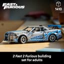 LEGO Technic 2 Fast 2 Furious Nissan Skyline GT-R (R34) Car Model Kit for Adults - incl. a Drift Function, Steering, Suspension & a 6-Cylinder Engine - Collectible Gift for Fans - 42210 - 2