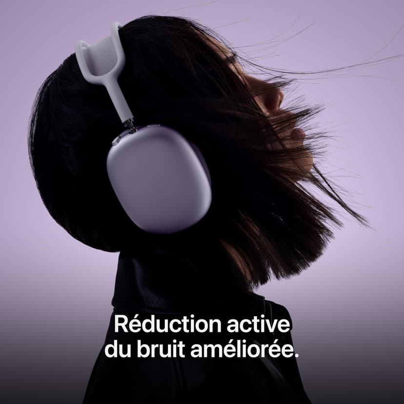 Apple AirPods Max 2, Casque Circum-auriculaire sans Fil, Réduction Active du Bruit, Audio adaptatif, Audio Spatial personnalisé, Traduction en Direct, Casque Bluetooth pour iPhone - Minuit ​​​​​​​ - 3