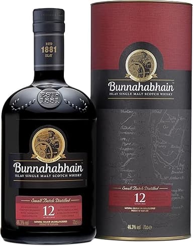 Bunnahabhain 12 Ans - Islay Single Malt Scotch Whisky - 4…