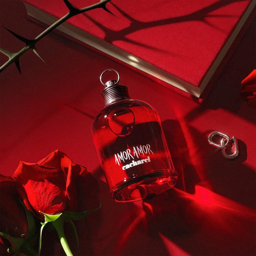 Cacharel Amor Amor Eau de Toilette, Captivating Fruity Floral Perfume for Women, Infused with Vibrant Pink Grapefruit, Blackcurrant, Romantic Jasmine & Sensual Vanilla, Long-Lasting Fragrance, 30ml - 6