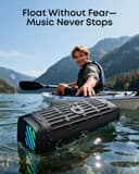 soundcore Boom 3i by Anker, Rugged Outdoor Speakers, IP68 Waterproof, Floating Playback, Saltwater Resistant, 50W Portable Speaker, Bluetooth 5.3, 16-Hour Playtime, TWS, Kayaking/Fishing/Camping - 2
