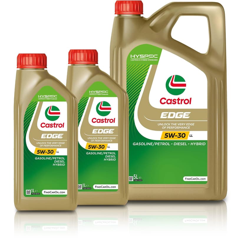 2x 1 Litre + 5 = 7 Litre Castrol Edge Titanium Fsttm 5 W-30 LL Engine Oil Oil Engine Specifications/Approvals: Acea C3; MB Release 229.31/229.51; VW 504 00/507.00 - 1