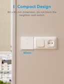 Meross Smart Roller Shutter Switch (NEUTRAL WIRE REQUIRED), Curtain Switch Compatible with Alexa and Google Home, Percent Control, Voice Control and Remote Control (2) - 8