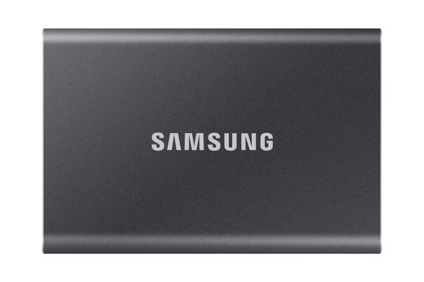 Samsung T7 Portable SSD - 2 TB - USB 3.2 Gen.2 External SSD Titanium Grey (MU-PC2T0T/WW) - 1