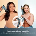 Shark FlexStyle Teal Air Buckles, Anti-Frizz Finishing Tip, Oval Brush, Concentrator, Clips, Storage Pouch, No Thermal Damage HD456TLEU - 4