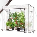 Sekey Greenhouse XL 200 x 77 x 146 / 170 cm / Foil Tomato Greenhouse / Walk-in Greenhouse Grow House / Plant House / Garden greenhouse / Plastic Greenhouse / Cold frame / Garden Grow House durable - 1
