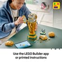 LEGO Editions FIFA World Cup Official Trophy Toy - 3D DIY Model Kit w/a Collectible Minifigure - Football Gift for 12+ Year Old Boys, Girls & Adult Sports Fans - 43020 - 7