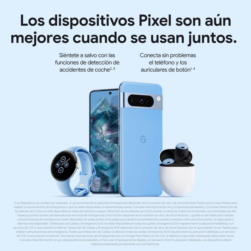 Google Pixel 8 Pro – Unlocked Android Smartphone with telephoto lens, 24-hour battery and Super Actua display – Porcelain, 128GB (Renewed) - 8