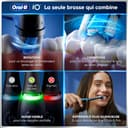 Oral-B iO 6N Black Bluetooth Connected Electric Toothbrush, 2 Brushes, 1 Travel Case - 4