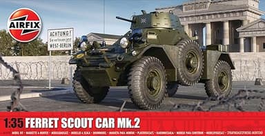 Airfix Model Set - A1379 Ferret Scout Car Mk.2 Model Buil…