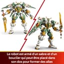 LEGO NINJAGO Lloyd's Titan Mech 15th Anniversary - Ninja Action Toy w/a Collectible Minifigure, Shield & Sword - Nostalgic Gift for 14+ Year Old Boys & Adult Fans - 71860 - 5