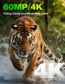 Hunting Camera, 60MP 4K HD Infrared Night Hunting Camera with 850nm IR LED, 120° Wide Angle, Photographic Trap with 32GB Card, for Animal Watching and Security Surveillance - 2