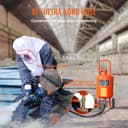 VEVOR Mobile Sandblasting Machine 18.92L Sandblasting System 96" Work Hose Sand Blaster 60-110PSI Working Pressure Ideal for Removing Rust, Paint, Stains and Polishing Large Areas - 6