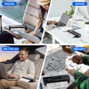 Phomemo M832D Portable Thermal Printer, A4 Touchscreen Bluetooth Inkless Printer for Home & Office, 300dpi Mobile Printers Compatible with Phone & Laptop, Wireless Printers for Business Trip, School - 8