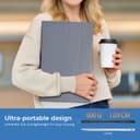 15.6 Inch Portable Display, USB-C Laptop Screen with VESA Compatibility, FHD IPS Secondary Display for Laptop MacBook PC, Ultra-Slim Travel Screen with Protective Cover - 8