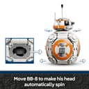 LEGO Star Wars 75452 BB-8 Astromech Droid Figure Model Kit - Building Toy w/a Spinning Head & Wheel - Bedroom Decor Idea - Gift for 10+ Year Old Boys, Girls & Fans - 3