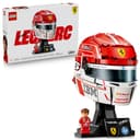 LEGO Editions Scuderia Ferrari HP Charles Leclerc Helmet - F1 Merchandise - Display Model Kit w/Collectible Minifigure - Gift for 14+ Year Old Boys & Adult Motorsport Fans - 43014 - 1