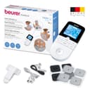 Beurer EM49 PainFree Digital TENS and EMS Machine | Drug-free natural pain relief | 3-in-1 pain relief, rehabilitation and massage | 70 training programmes | 2 channels | 4 self-adhesive electrodes - 9