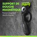 Gillette Labs Body + Intimate Rasoir Intime Homme, 4 Cartouches, Noir – Conçu pour le Rasage du Corps et du Pubis, Lames avec une Barre Anti-Poils Incarnés et Irritation, Manche Facile à Gripper - 7