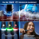 Oral-B iO Series 3 Electric Toothbrush, Includes 3 Brush Heads Travel Case, 3 Cleaning Modes for Dental Care, Electric Toothbrush, Designed by Brown, Black - 6