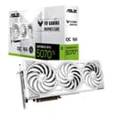 ASUS TUF Gaming GeForce RTX 5070 Ti 16GB GDDR7 White OC Edition Gaming Graphics Card (PCIe 5.0, HDMI/DP 2.1, 3.125 slot, military grade components, protective PCB coating, axial tech fans) - 1