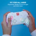 Turtle Beach Afterglow Wave White Wireless RGB Gaming Controller. Officially Licensed for Nintendo Switch 2 - 6