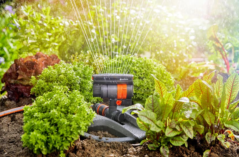 Gardena AquaZoom compact rectangular sprinkler: Sprinkler for watering areas of 9–216 m², range 3–18 m, spread 3–12 m, built-in filter (18708-20) - 4
