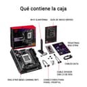 ASUS ROG Strix B850-I Gaming WiFi AMD Mini-ITX Motherboard, 10+2+1 Power Stages, DDR5 Slots, Two M.2 Slots, PCIe® 5.0, WiFi 7, USB 20Gbps Type-C®, and Aura Sync RGB - 7