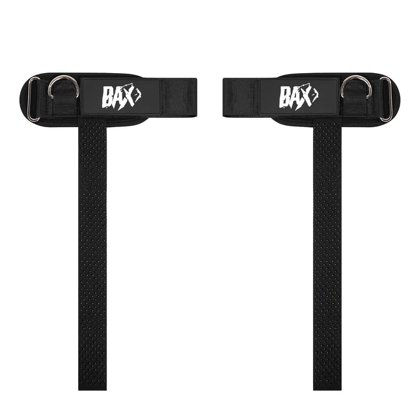 Ekkovision Weight Lifting Strap Bax Logo Cuffed With D Ring - 1