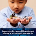 LEGO Star Wars 75436 Le Speeder Bike du Mandalorien et Grogu - Jouet de Construction - Figurine de Grogu & Minifigurine de Din Djarin avec Blaster - Cadeau d'anniversaire pour Garçon dès 6 Ans & Fans - 4