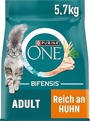 PURINA ONE BIFENSIS Dry Food for Adult Cats, Rich in Chic…